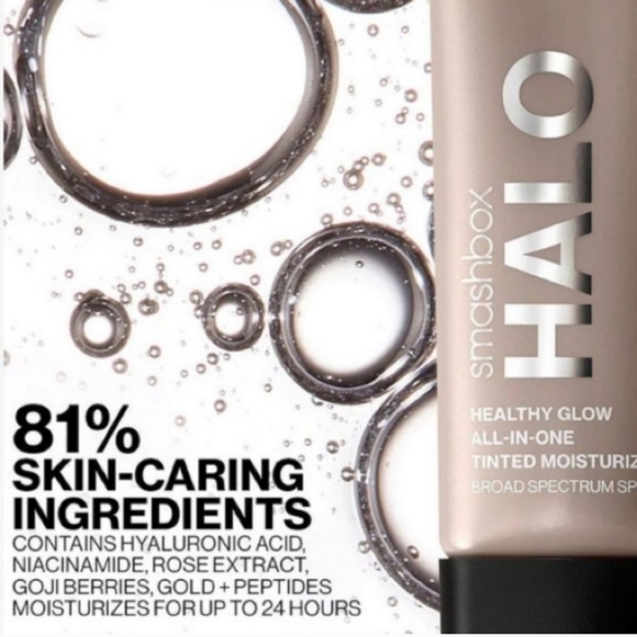 Smashbox HALO Tan Glow Tinted Moisturizer NIB - Picture 4 of 5